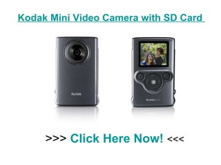 Kodak Mini Video Camera with SD Card   >>>  Click Here Now!   <<< 