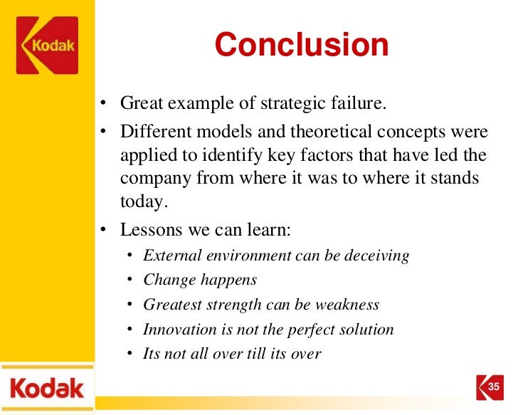 eastman kodak case study