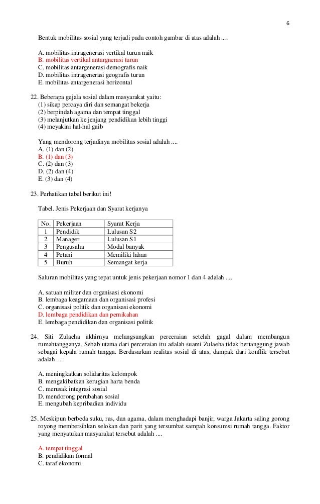 Kunci Prediksi Soal UN Sosiologi Kode A Tahun 2013 Kunci Prediksi Soal UN Sosiologi Kode A Tahun 2013