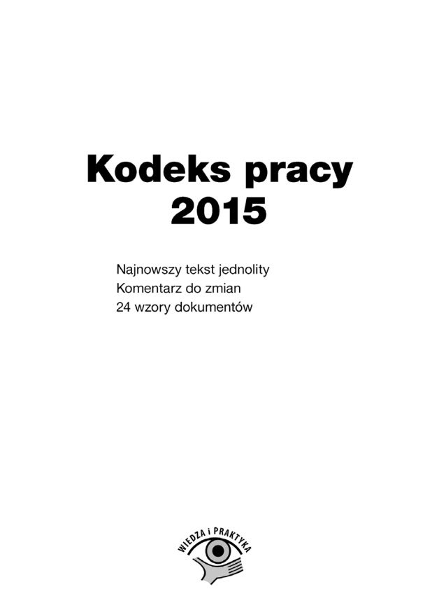 Kodeks pracy 2015 ebook