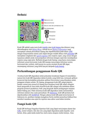Kode qr | PDF