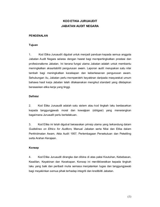 Contoh Surat Lantikan Juruaudit Dalaman Sekolah