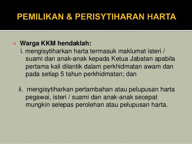 Kod Etika Amp Tata Kelakuan Pegawai Kementerian Kesihatan