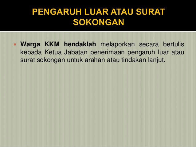 Kod etika & tata kelakuan pegawai kementerian kesihatan