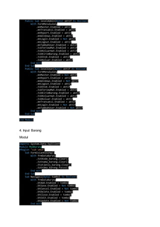 Kode vb.net