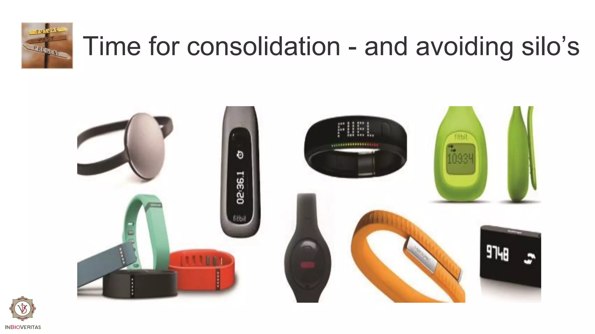 Time for consolidation - and avoiding silo’s

 