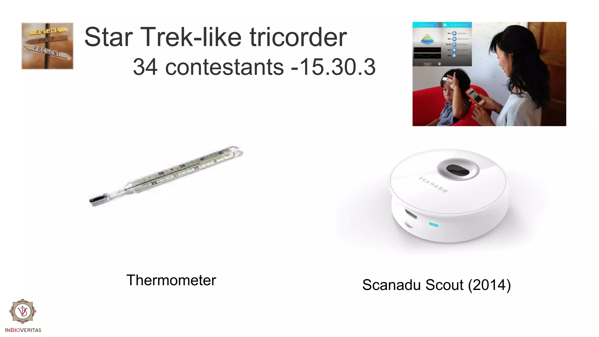 Star Trek-like tricorder
34 contestants -15.30.3

Thermometer

Scanadu Scout (2014)

 