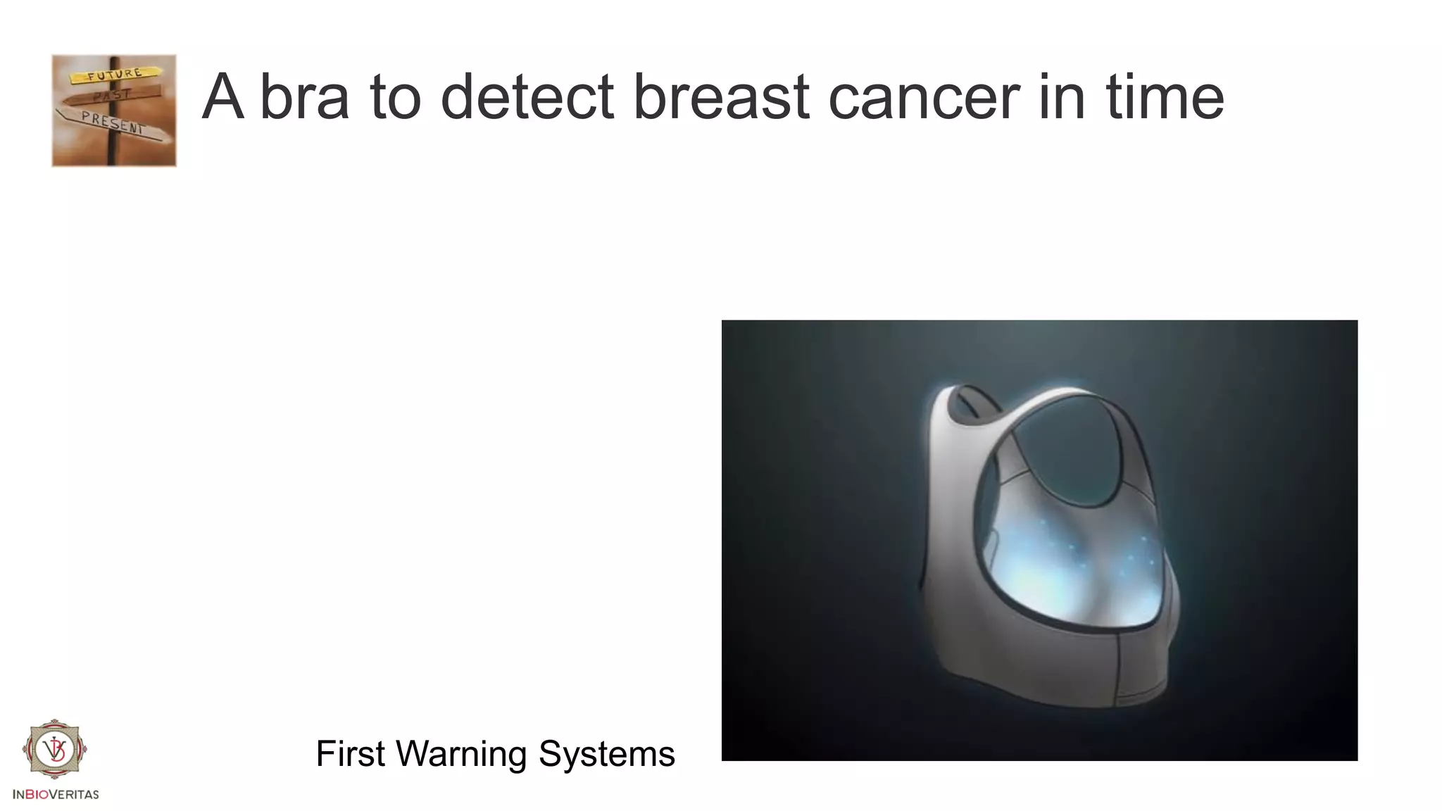 A bra to detect breast cancer in time

First Warning Systems

 