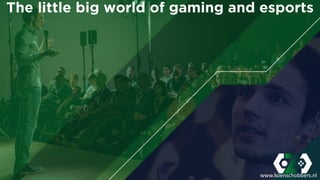 The little big world of gaming and esports
www.koenschobbers.nl
 