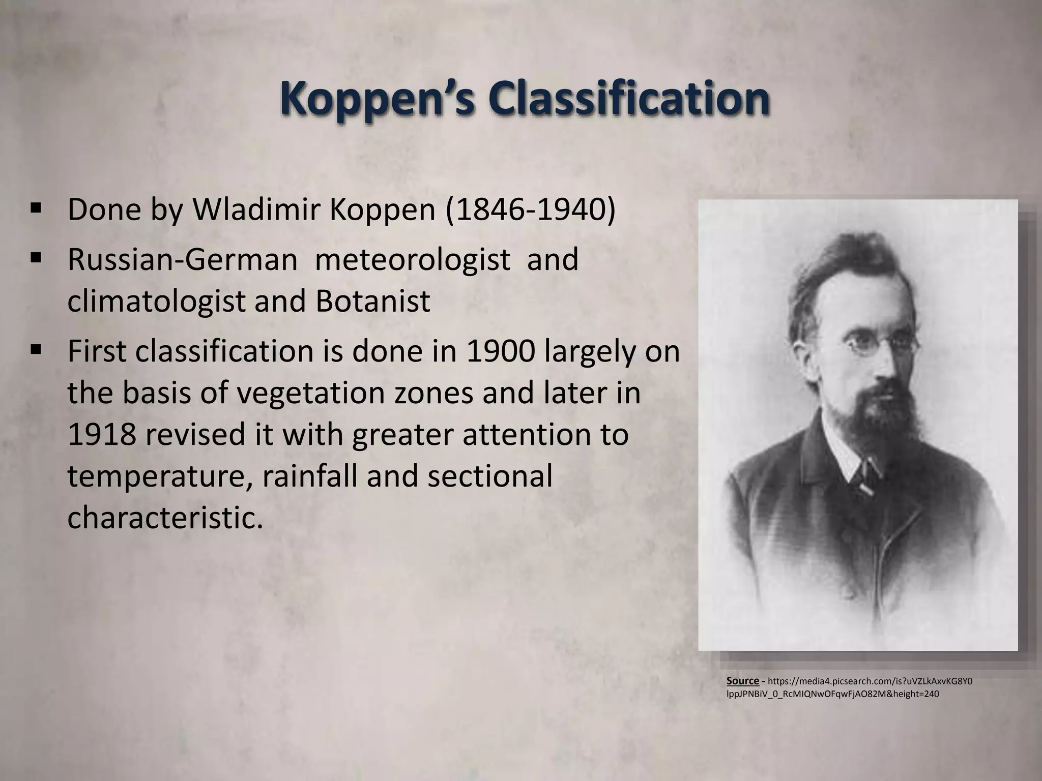 Koepenns 2nd order classification | PPTX