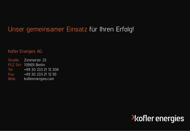 Ingenieure Fur Effizienz Kofler Energies