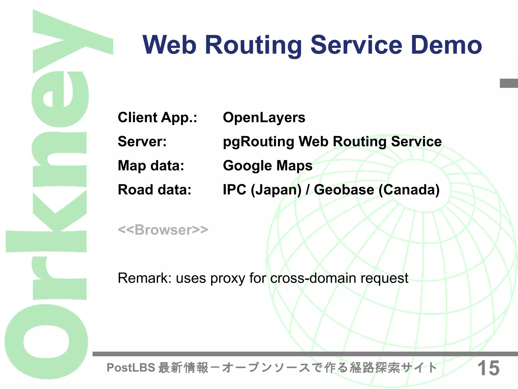 Shortest Path Search in Real Road Networks with pgRouting