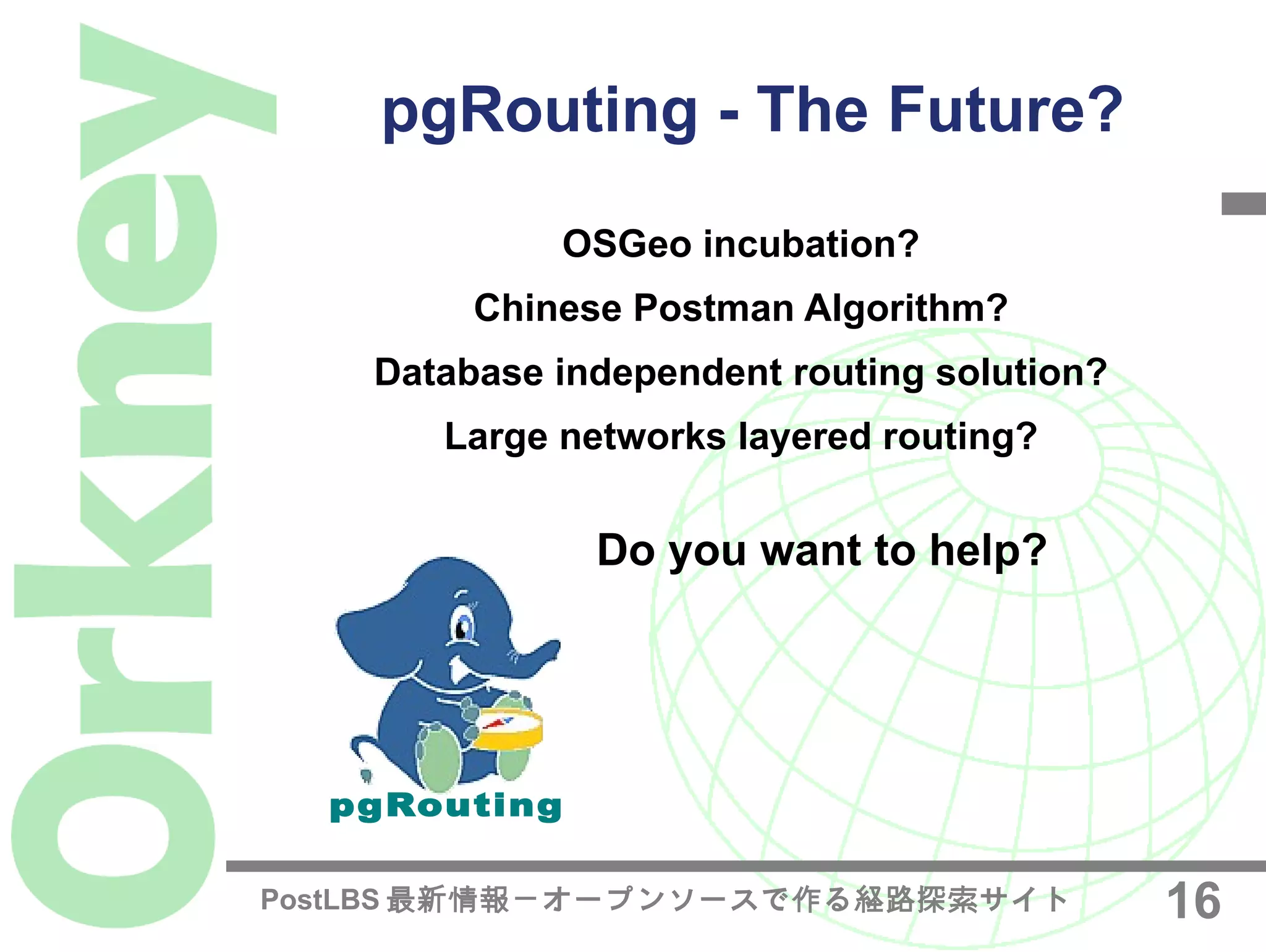 Shortest Path Search in Real Road Networks with pgRouting