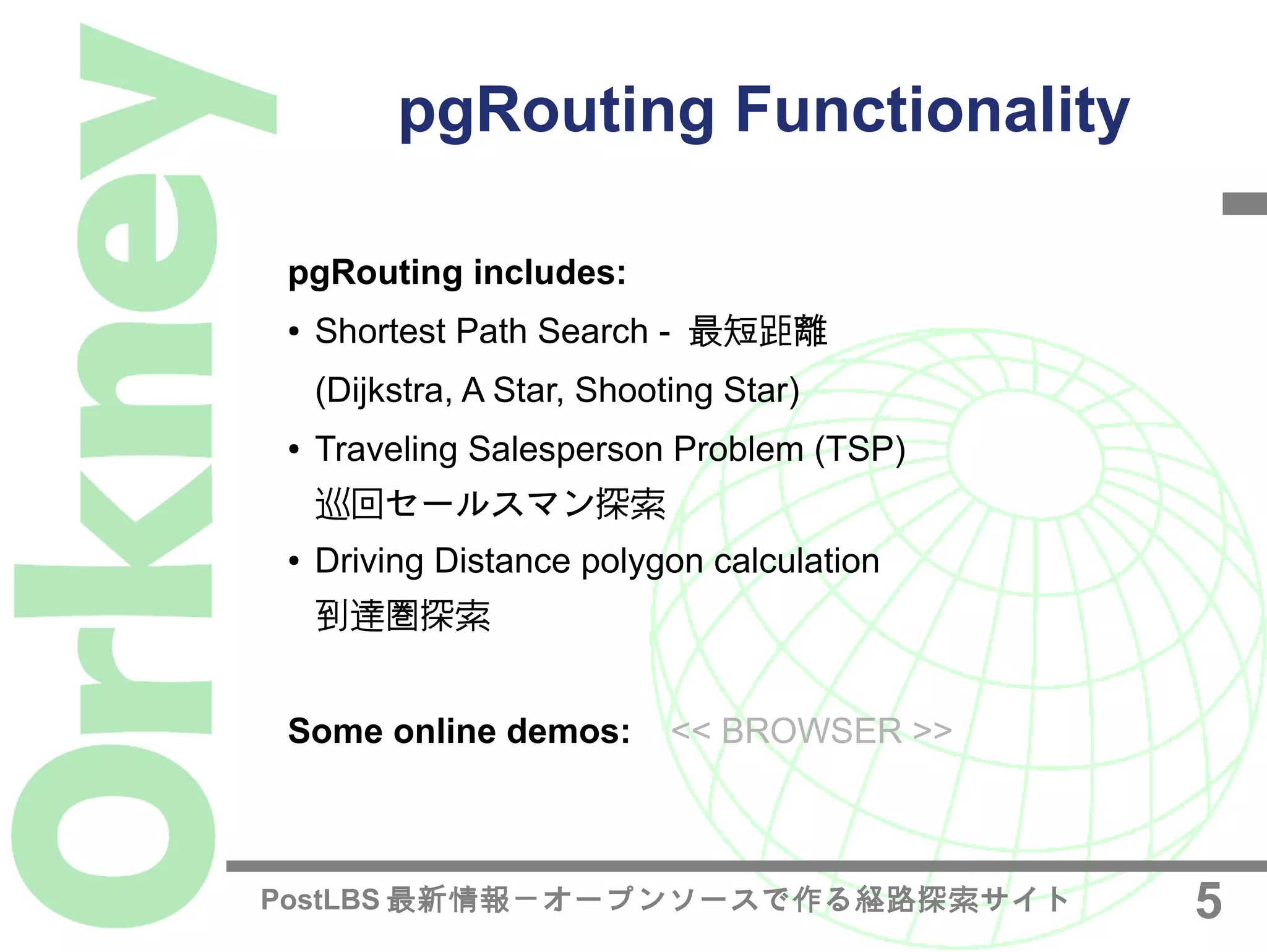 Shortest Path Search in Real Road Networks with pgRouting