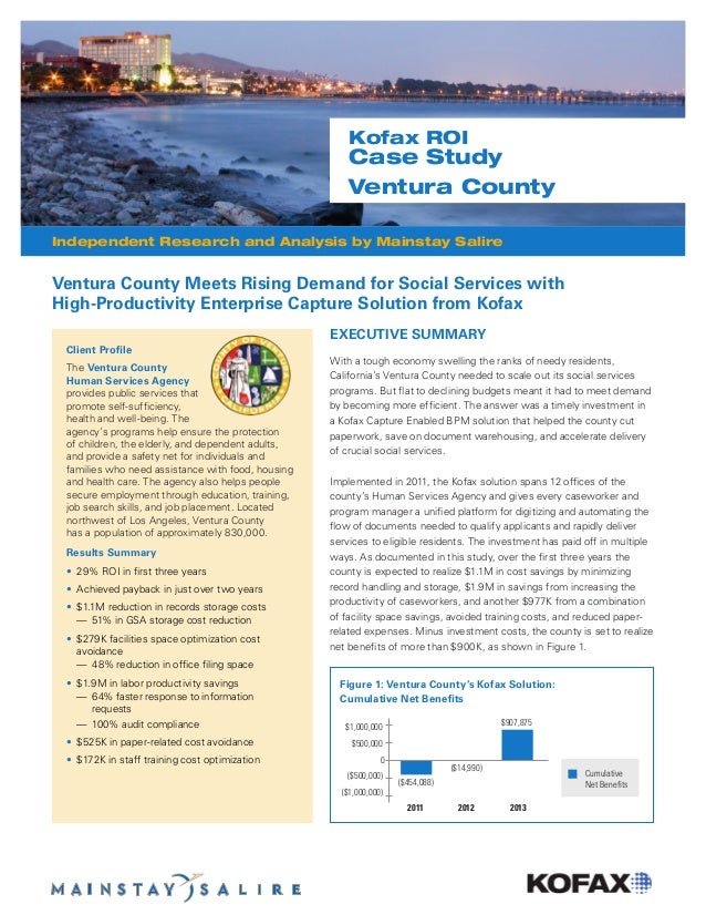 Kofax and Ventura County