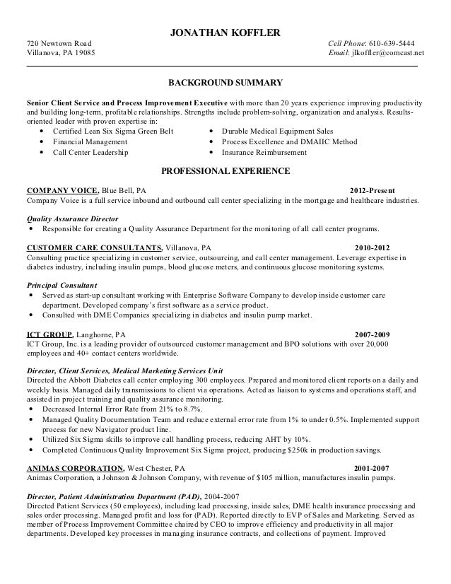 koffler resume 082212