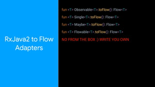 Coroutine Flow Awaitable Kotlin Coroutines. Flow is coming | PDF