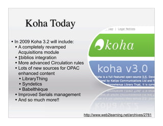 Introduction to Koha | PDF