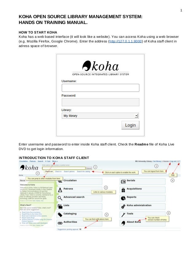 Koha User Manual
