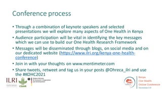 Welcome to the Kenya One Health Conference