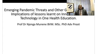 Welcome to the Kenya One Health Conference