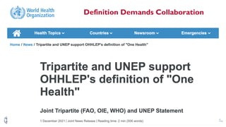 Welcome to the Kenya One Health Conference