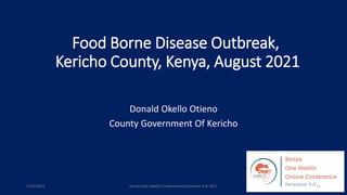 Welcome to the Kenya One Health Conference