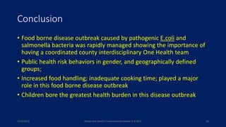 Welcome to the Kenya One Health Conference