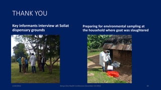 Welcome to the Kenya One Health Conference