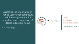 Welcome to the Kenya One Health Conference