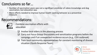 Welcome to the Kenya One Health Conference