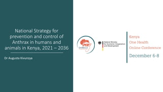 Welcome to the Kenya One Health Conference