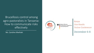 Welcome to the Kenya One Health Conference