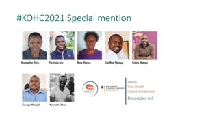 Welcome to the Kenya One Health Conference