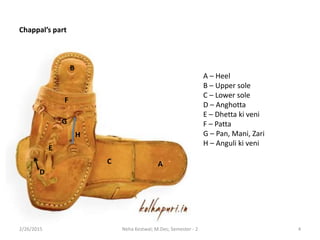 Kohlapuri chappal | PPTX