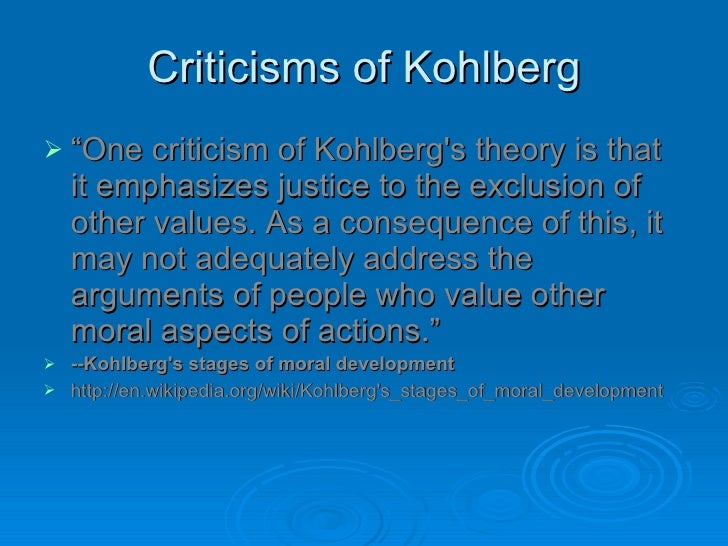 carol gilligan criticism of kohlberg Gender: androcentrism find out about the work of carol gilligan on moral development • what was gilligan’s criticism of kohlberg’s work. carol gilligan criticism of kohlberg Gender: androcentrism find out about the work of carol gilligan on moral development • what was gilligan’s criticism of kohlberg’s work.