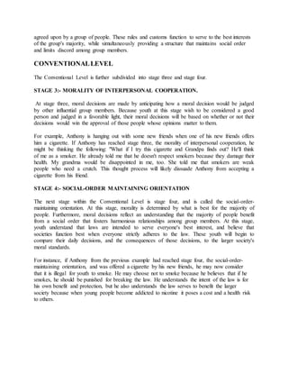 Kohlberg theory | DOCX