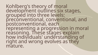 Postconventional Kohlberg’s Stages of Moral Development PROF ED.pptx