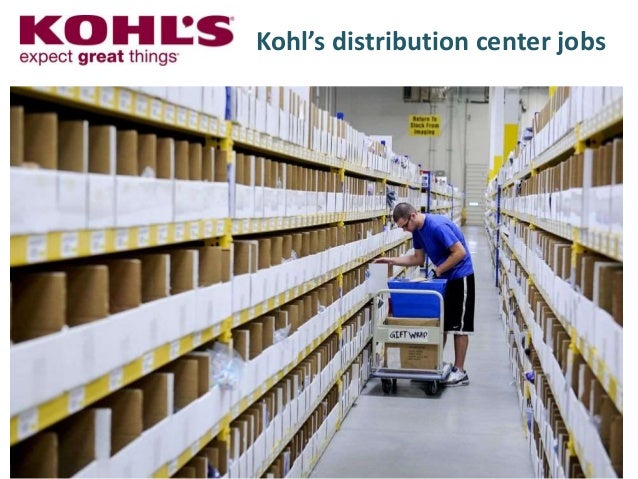 Kohls Distribution Job Tarifsmedias