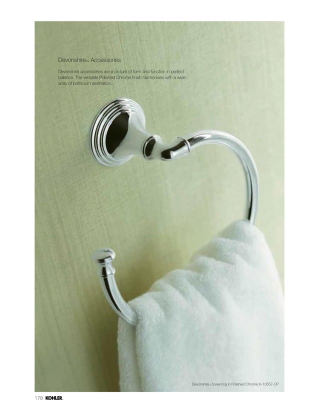 Kohler accessories PDF Bath and Shower Personal Care