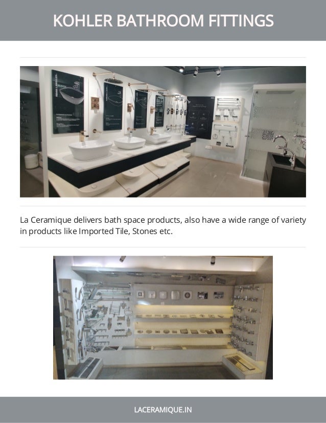 Kohler bathroom fittings