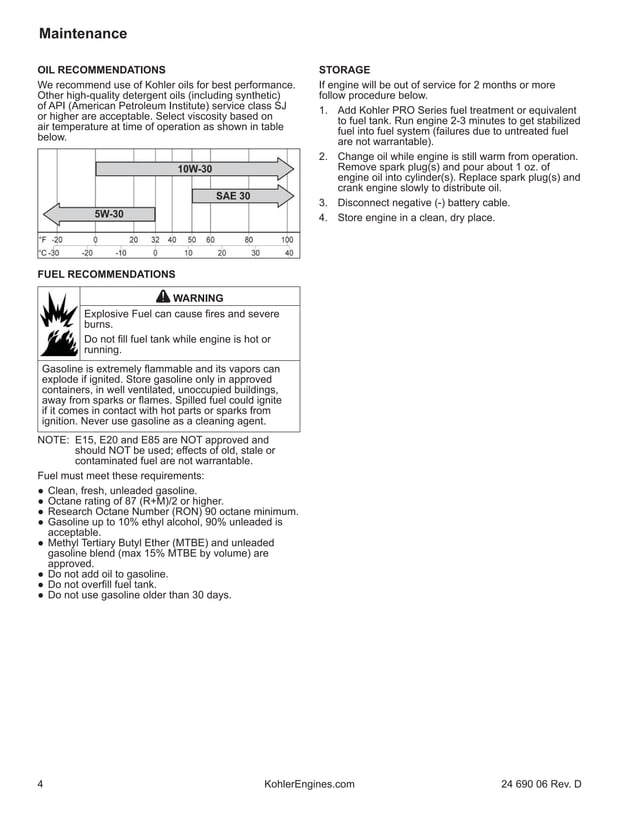 Kohler Ch730 Service Manual