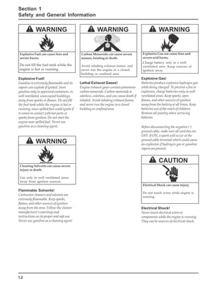 Kohler command pro ch940 horizontal crankshaft service repair manual | PDF