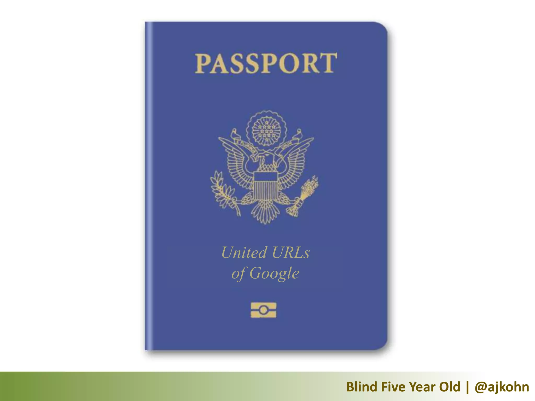 Blind Five Year Old | @ajkohn
 