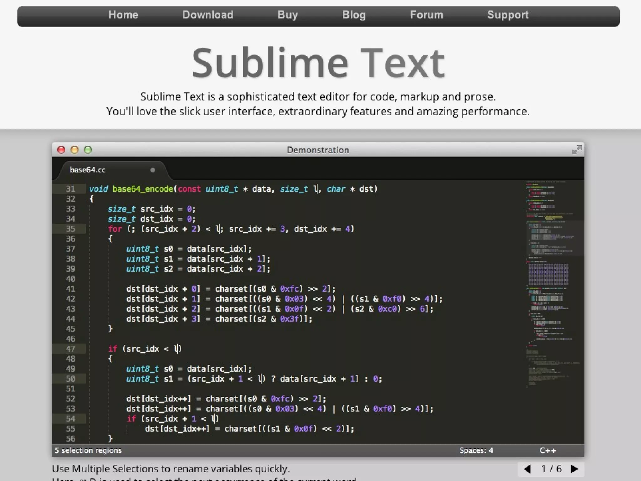 Sublime Text
 