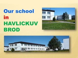 Our school
in
HAVLICKUV
BROD
 