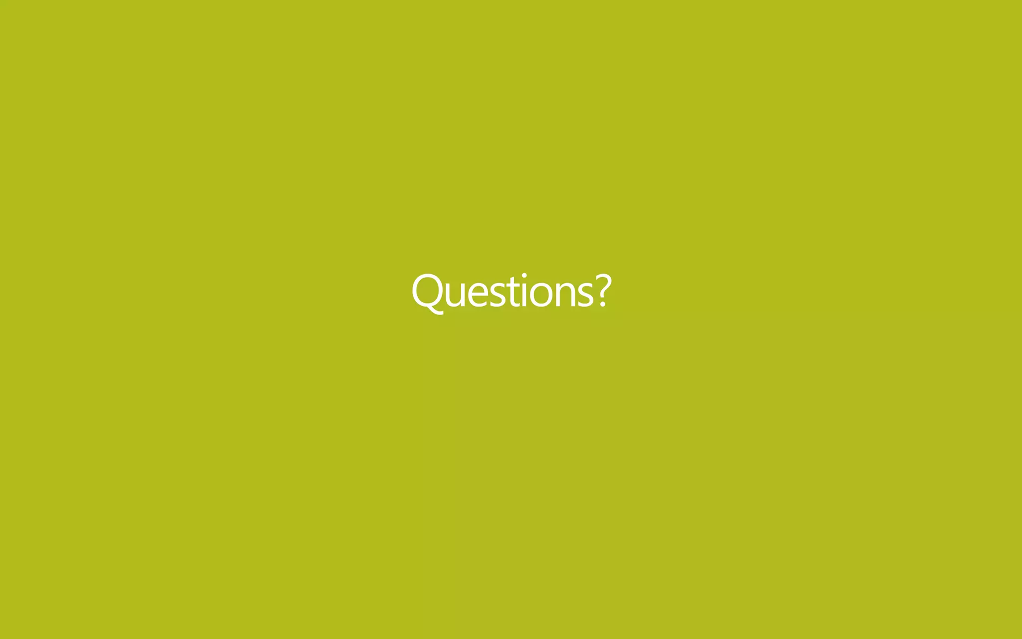 Questions?




Kolaitis.com
 