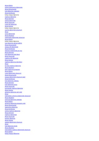 Akiza Eğitim
online ispanyolca öğrenmek
Akiza Danışmanlık
hızlı öğrenme videoları
Akiza Konferans
kolay arapça öğrenme
ingilizce öğrenme
Akiza Seminer
oracle öğrenmek
Akiza Yayıncılık
rusça dili öğrenme
Akiza Games
kolay arapça öğrenme
yüzme öğrenmek istiyorum
Akiza
çince öğrenmek
Akiza Akademi
matematik öğrenmek istiyorum
Akiza Eğitim
kolay arapça öğrenme
hızlı öğrenme görsel eğitim
Akiza Danışmanlık
arapça dili öğrenmek
Akiza Konferans
italyanca öğrenmek zor mu
Akiza Seminer
hızlı öğrenme özel dersi
Akiza Yayıncılık
ingilizce dili öğrenme
Akiza Games
ingilizce öğrenme teknikleri
Akiza
en hızlı ingilizce öğrenme
Akiza Akademi
gitar öğrenme programı
Akiza Eğitim
rusça öğrenmek istiyorum
Akiza Danışmanlık
arapça öğrenmek istiyorum sesli
Akiza Konferans
hızlı öğrenme videosu
Akiza Seminer
hızlı öğrenme kursu
Akiza Yayıncılık
konuşarak ingilizce öğrenme
Akiza Games
almanca öğrenme seti indir
Akiza
internetten almanca öğrenmek istiyorum
Akiza Akademi
autocad öğrenme videoları
Akiza Eğitim
almanca öğrenme programı indir
Akiza Danışmanlık
ispanyolca öğrenme
Akiza Konferans
online ingilizce öğrenme
Akiza Seminer
ingilizce öğrenmek
Akiza Yayıncılık
keman öğrenme
Akiza Games
arapça öğrenmek istiyorum
Akiza
hızlı öğrenme örnek
Akiza Akademi
internetten ingilizce öğrenmek istiyorum
Akiza Eğitim
Kolay Arapça Öğrenme
 