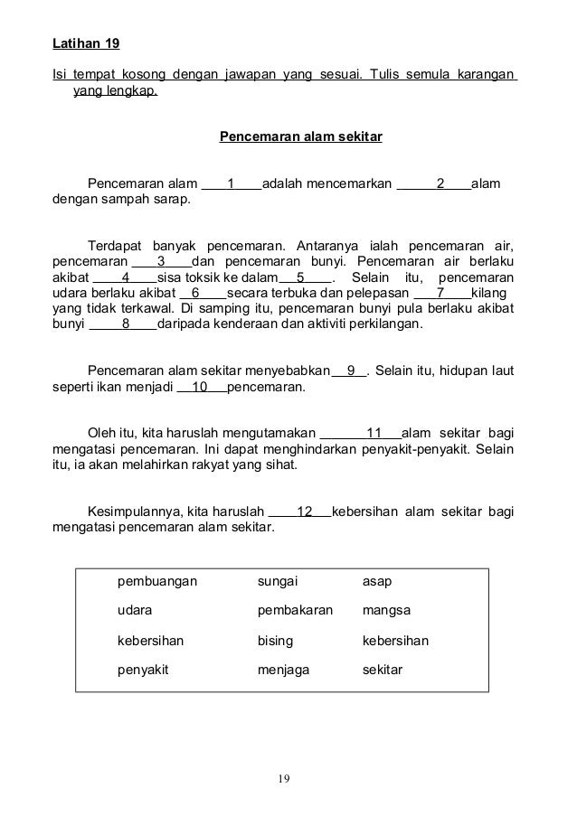 Koleksi karangan utk mrd galus