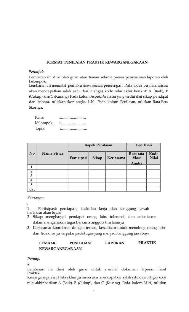 Koleksi Rpp Abad 21 Ppkn Kls X Smt 1 Dan 2 Revisi 2017